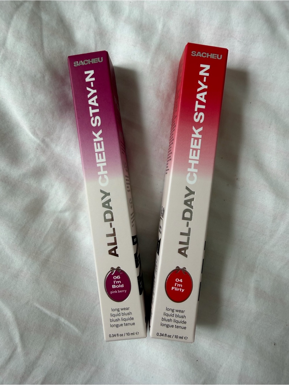2 Sacheu All-Day Cheek Stay-N Liquid Blushes